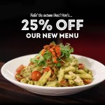 25 off new menu