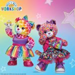 Rainbow Safari Bear and Rainbow Confetti Leopard