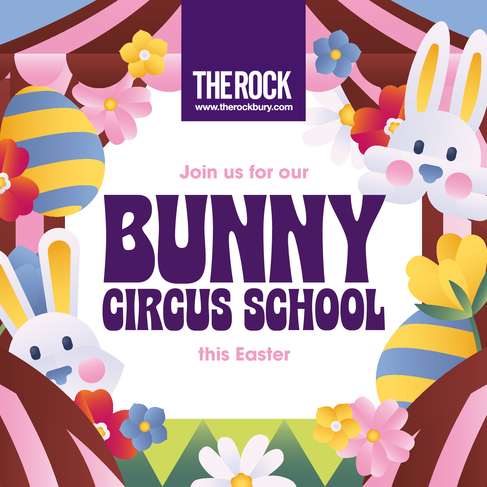 Visit our Bunny Circus School this Easter