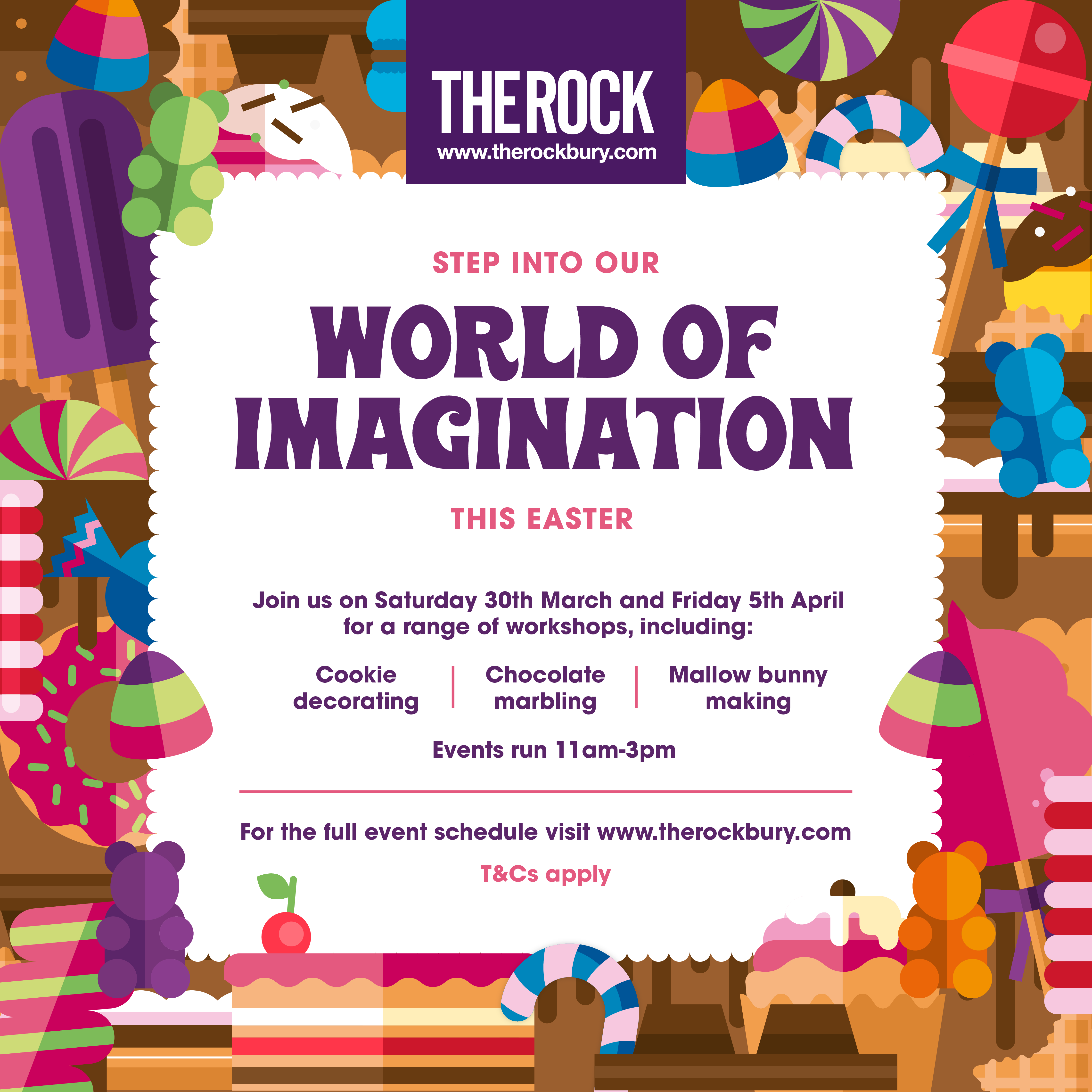 Step into our WORLD OF IMAGINATION this Easter